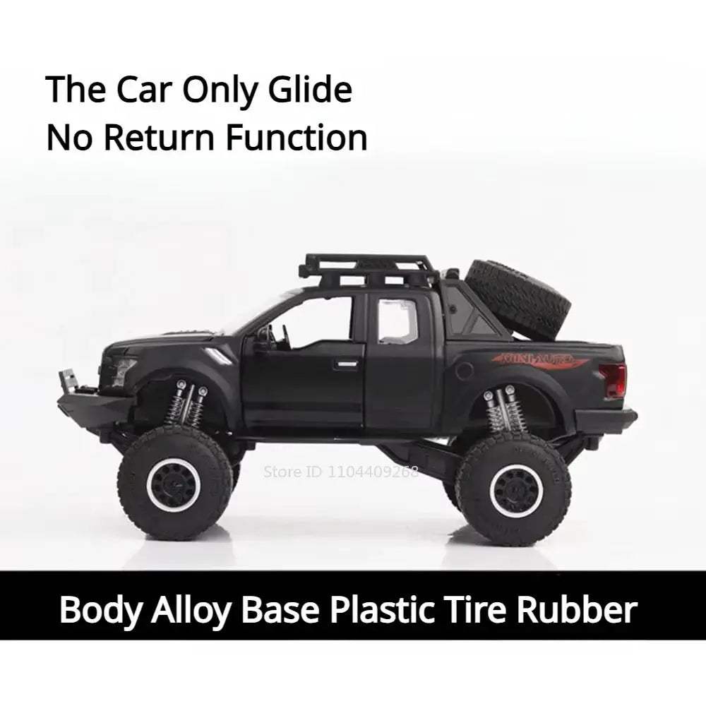  Diecast F150 Off Road Truck Pull Back With Lights -  ToylandEU™