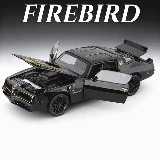 Diecast Firebird Viper Car Pull Back Toy With Doors Open - ToylandEU