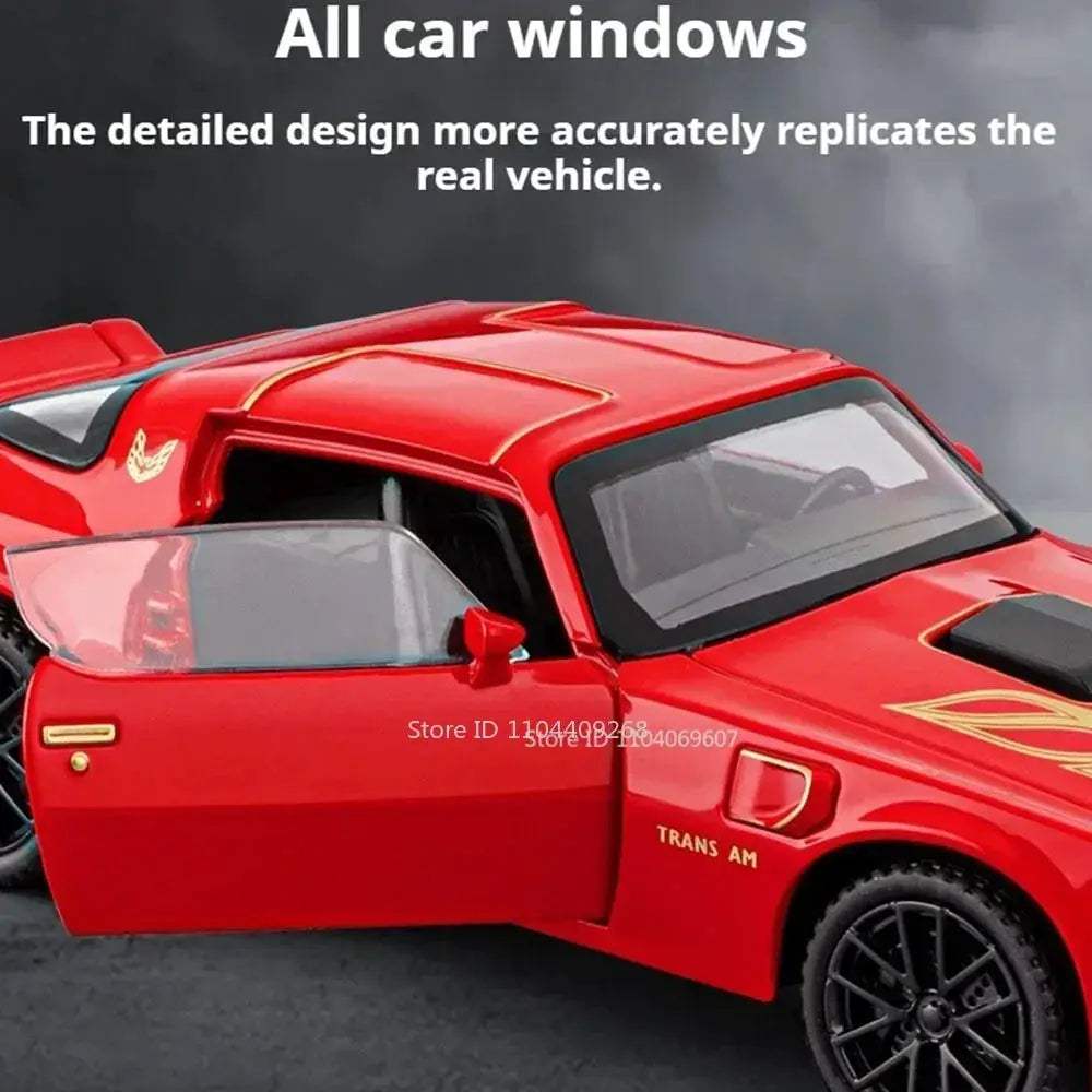 Diecast Firebird Viper Car Pull Back Toy With Doors Open - ToylandEU
