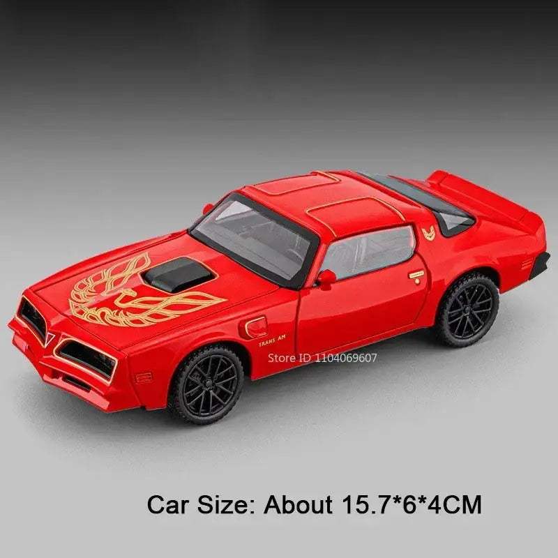 Diecast Firebird Viper Car Pull Back Toy With Doors Open - ToylandEU