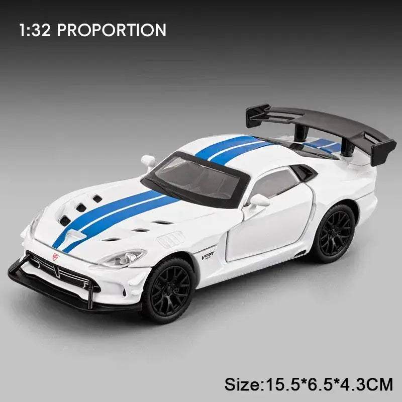 Diecast Firebird Viper Car Pull Back Toy With Doors Open - ToylandEU