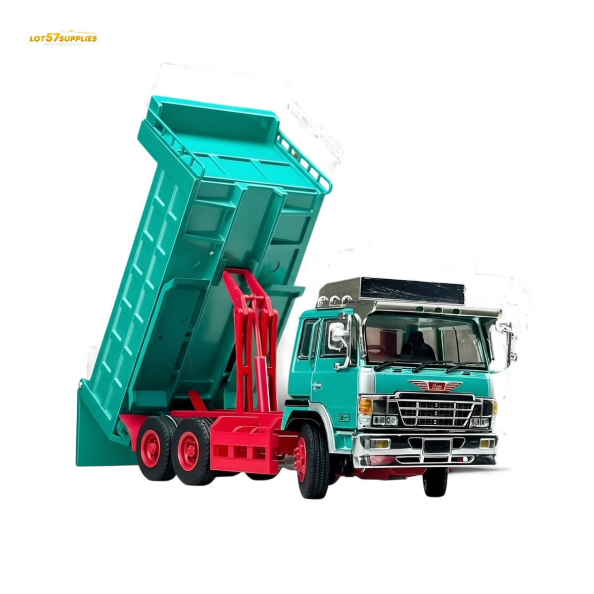 Diecast Hino Dump Truck | 1:64 Scale | Toylandeu™