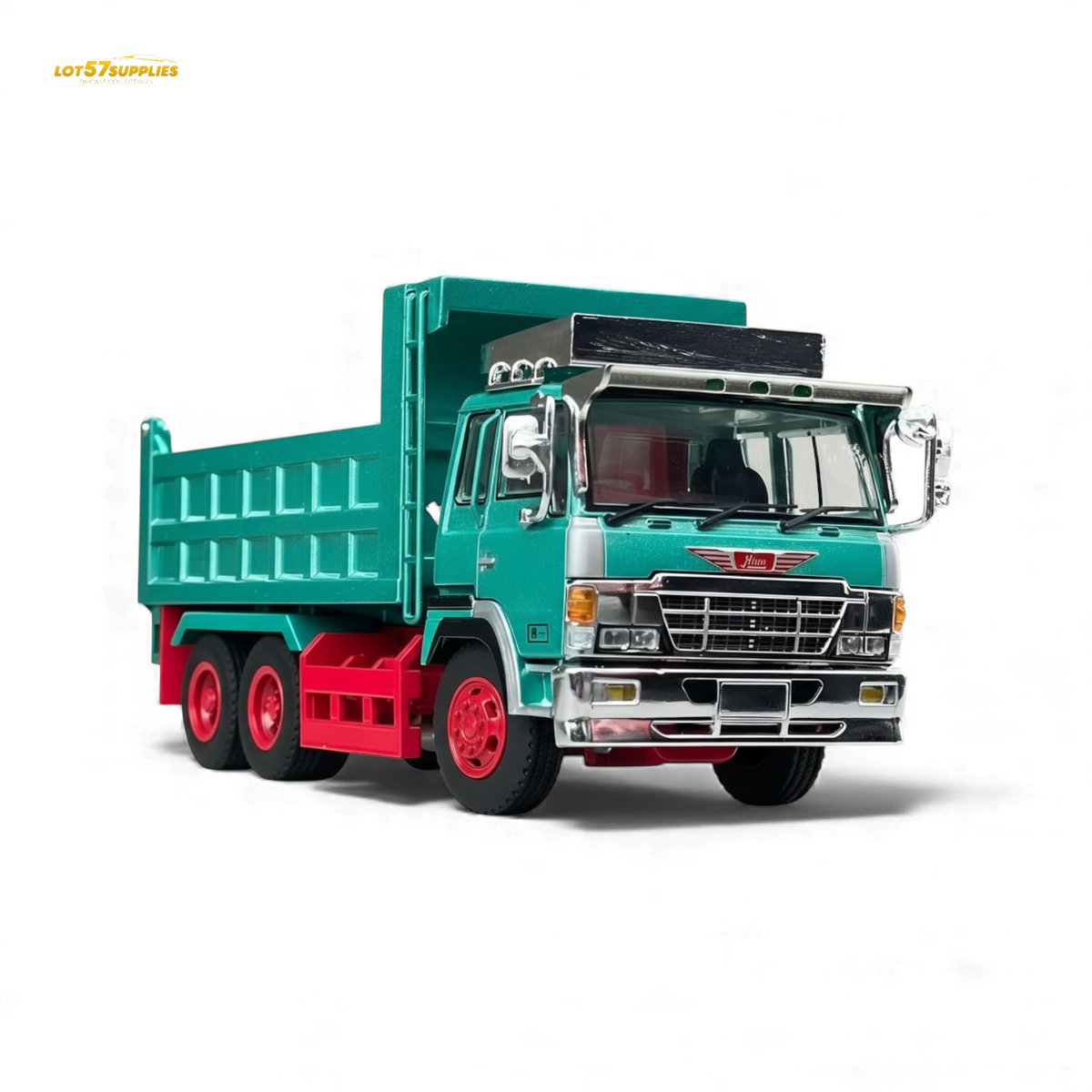 Diecast Hino Dump Truck | 1:64 Scale | Toylandeu™