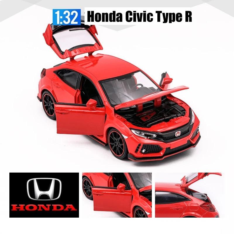 Diecast Honda Civic Type R | 1:32 Scale | Toylandeu™