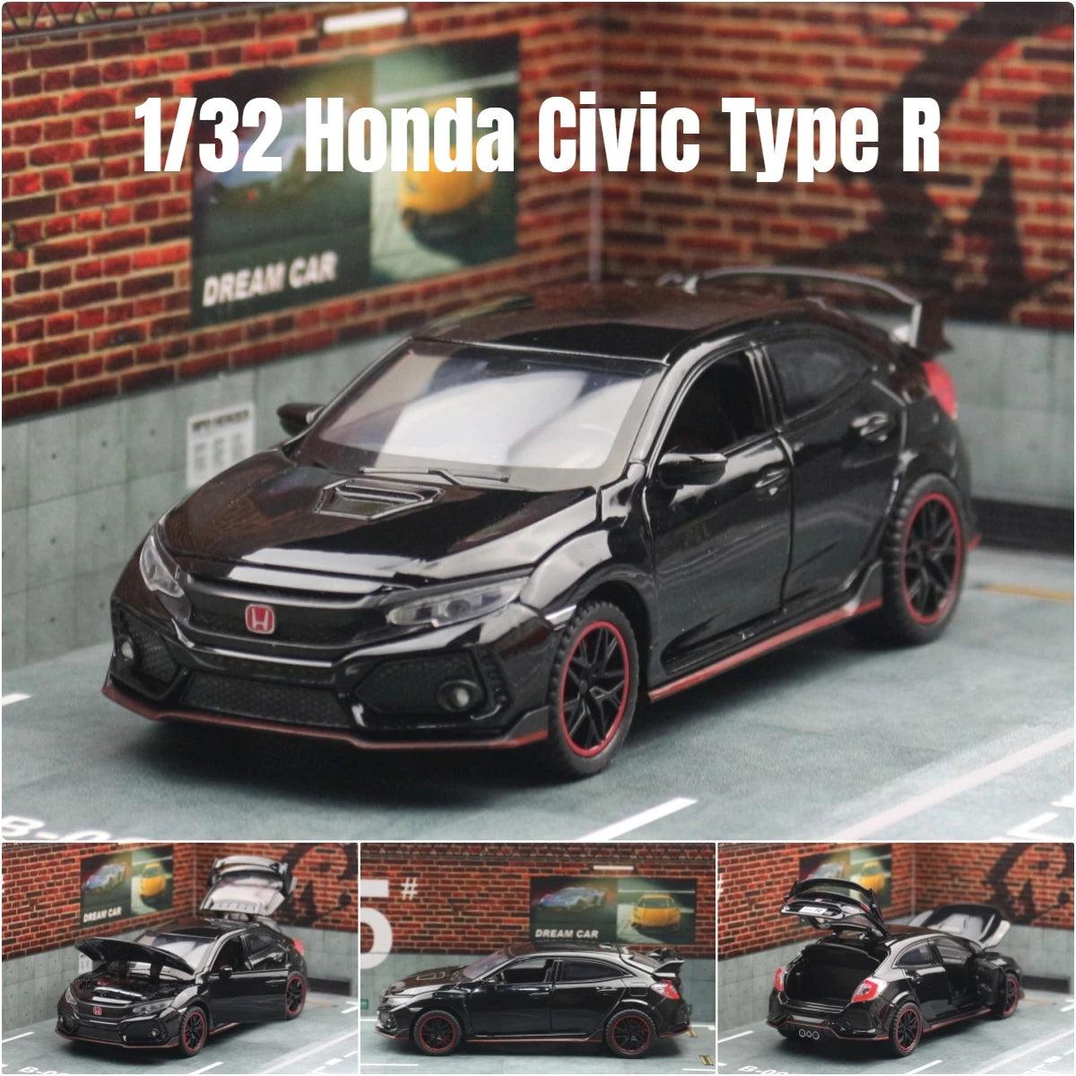 Diecast Honda Civic Type R | 1:32 Scale | Toylandeu™