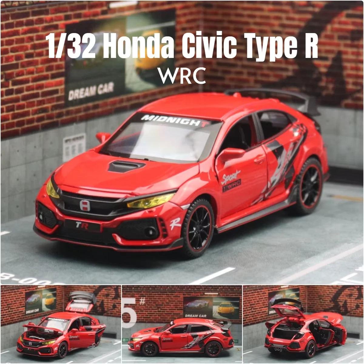 Diecast Honda Civic Type R | 1:32 Scale | Toylandeu™