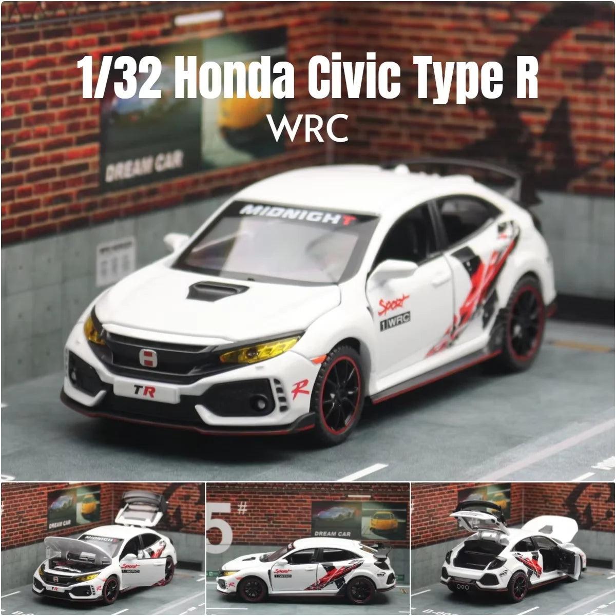 Diecast Honda Civic Type R | 1:32 Scale | Toylandeu™