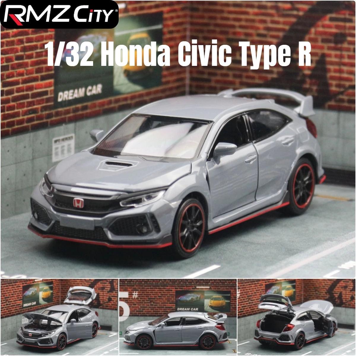 Diecast Honda Civic Type R | 1:32 Scale | Toylandeu™