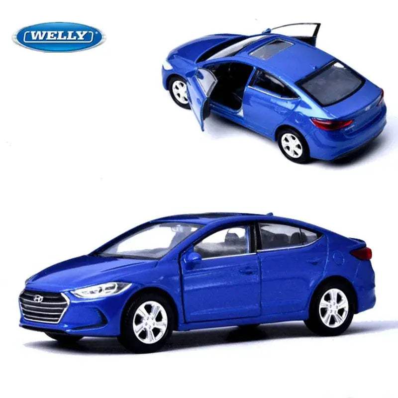 Diecast Hyundai Elantra Alloy Car Model High Detail Collectible - ToylandEU