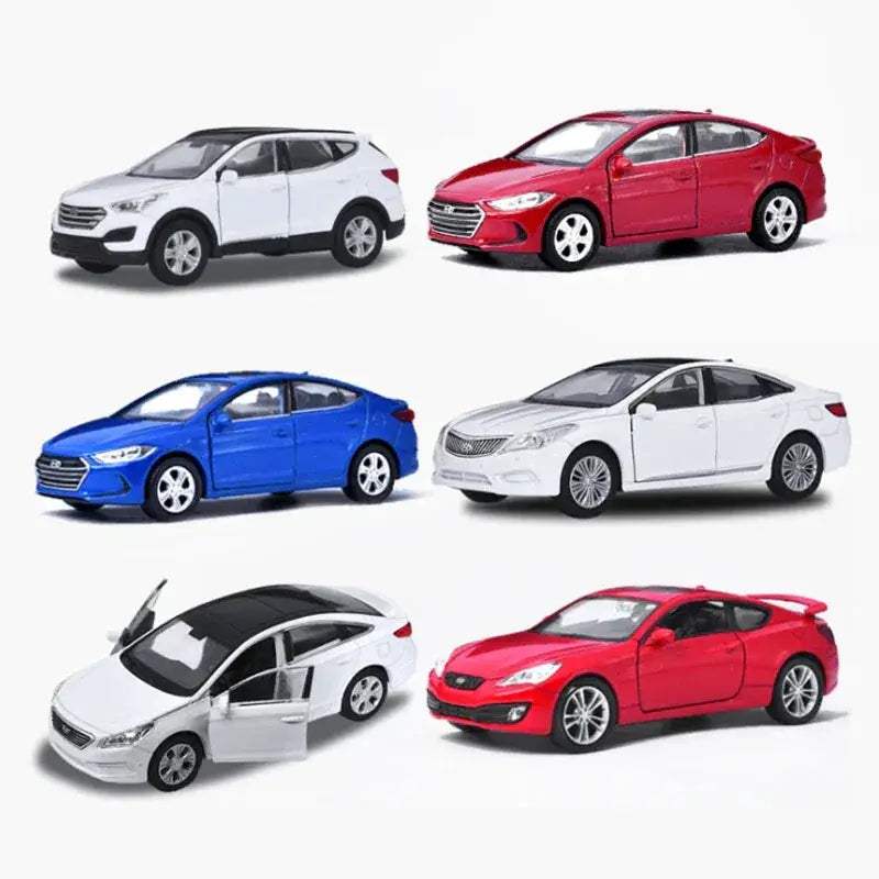 Diecast Hyundai Elantra Alloy Car Model High Detail Collectible - ToylandEU