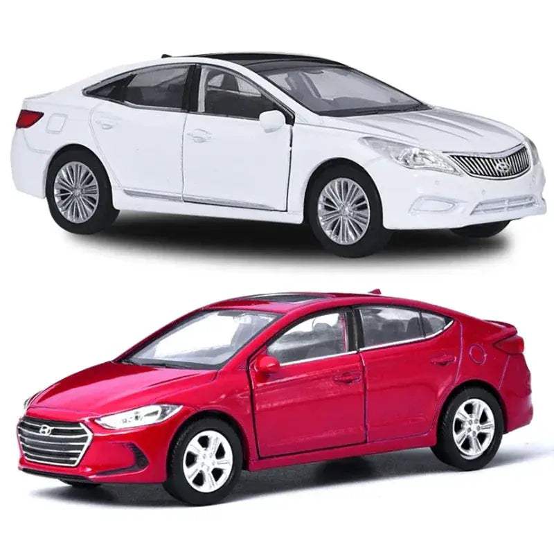 Diecast Hyundai Elantra Alloy Car Model High Detail Collectible - ToylandEU