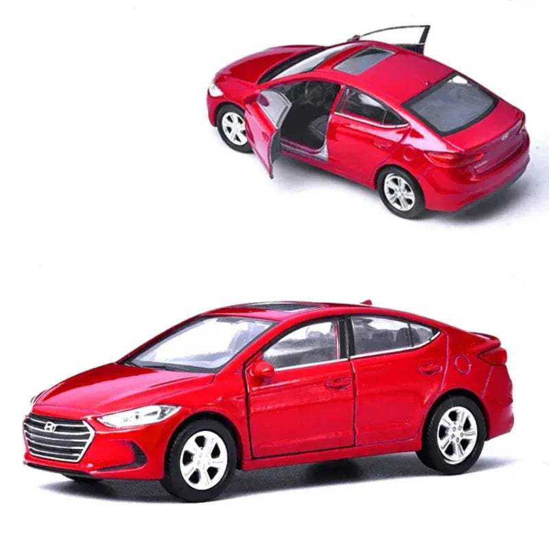 Diecast Hyundai Elantra Alloy Car Model High Detail Collectible - ToylandEU