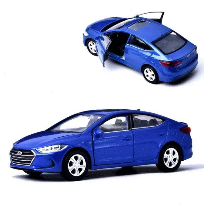 Diecast Hyundai Elantra Alloy Car Model High Detail Collectible - ToylandEU