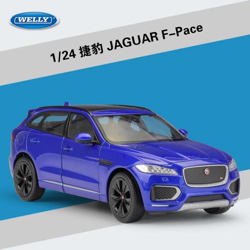  Diecast Jaguar F-Pace | 1:24 WELLY Alloy | Toylandeu™ 