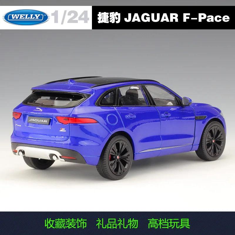  Diecast Jaguar F-Pace | 1:24 WELLY Alloy | Toylandeu™ 