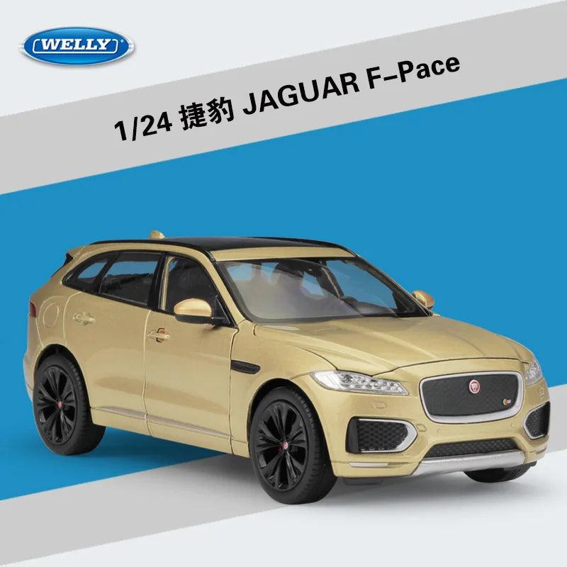  Diecast Jaguar F-Pace | 1:24 WELLY Alloy | Toylandeu™ 