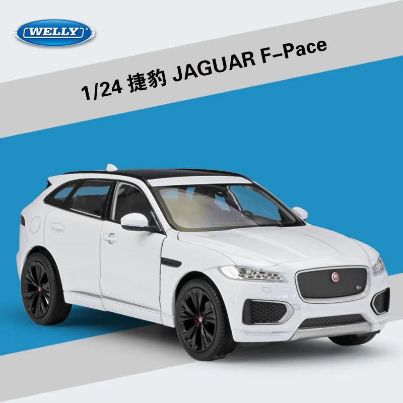  Diecast Jaguar F-Pace | 1:24 WELLY Alloy | Toylandeu™ 