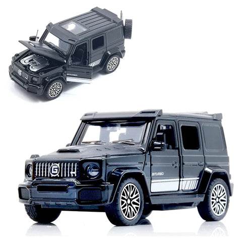 Diecast LX570 Toy Car 1/36 Scale – Openable Doors & Pull-Back Fun - ToylandEU