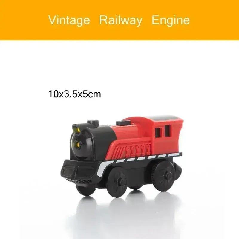  Diecast Locomotive Train Set Durable For Wooden Tracks -  ToylandEU™