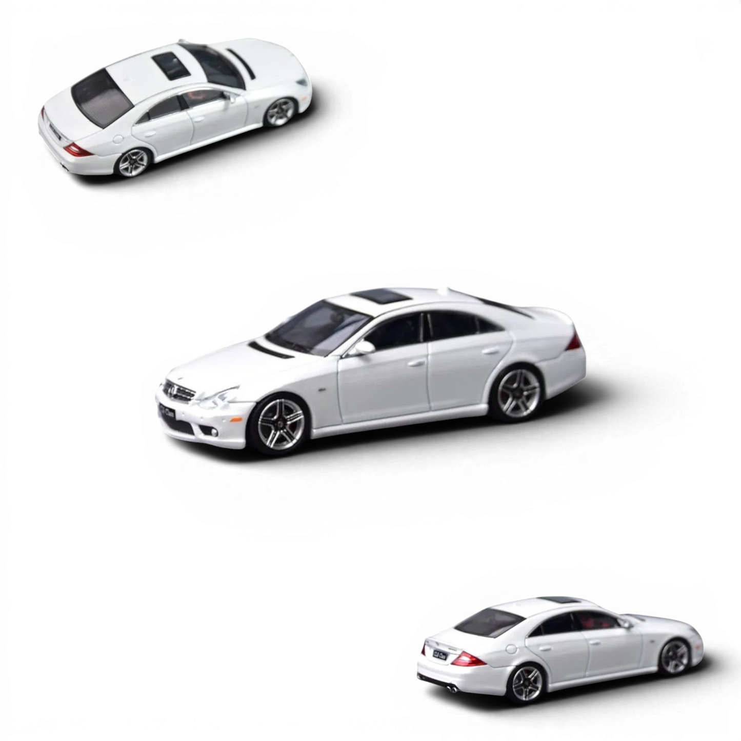  Diecast Mercedes CLS 63 AMG 1to64 Pearl White 999pcs 