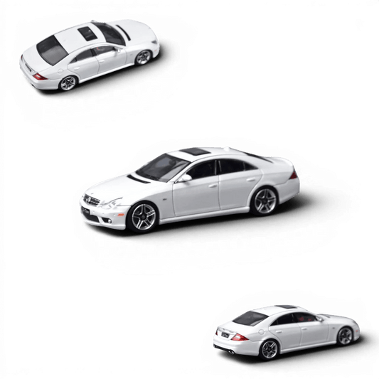  Diecast Mercedes CLS 63 AMG 1to64 Pearl White 999pcs 
