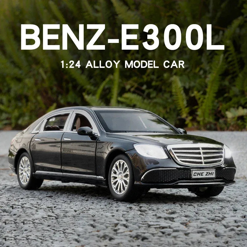 Diecast Mercedes E Class 1 24 Scale Model Car With Sound Light For Kids - ToylandEU