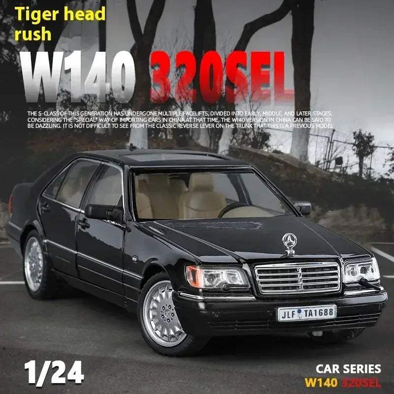    Diecast Mercedes W140 320SEL With Sound|   -  ToylandEU™