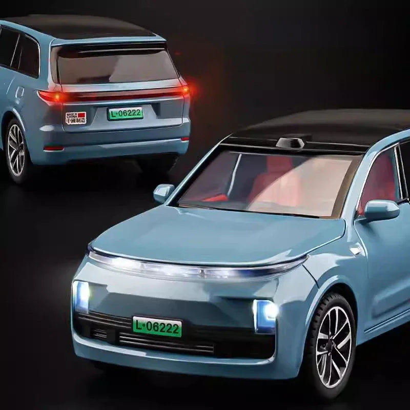 Diecast Model 1 24 L9 SUV New Energy With Sound Lights For Collectors - ToylandEU
