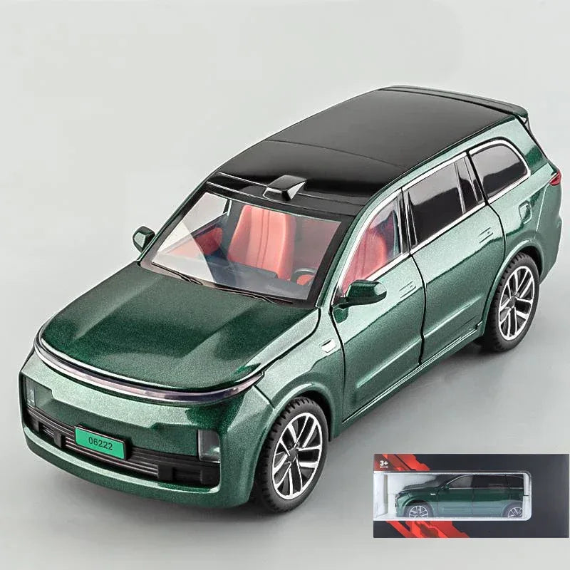 Diecast Model 1 24 L9 SUV New Energy With Sound Lights For Collectors - ToylandEU
