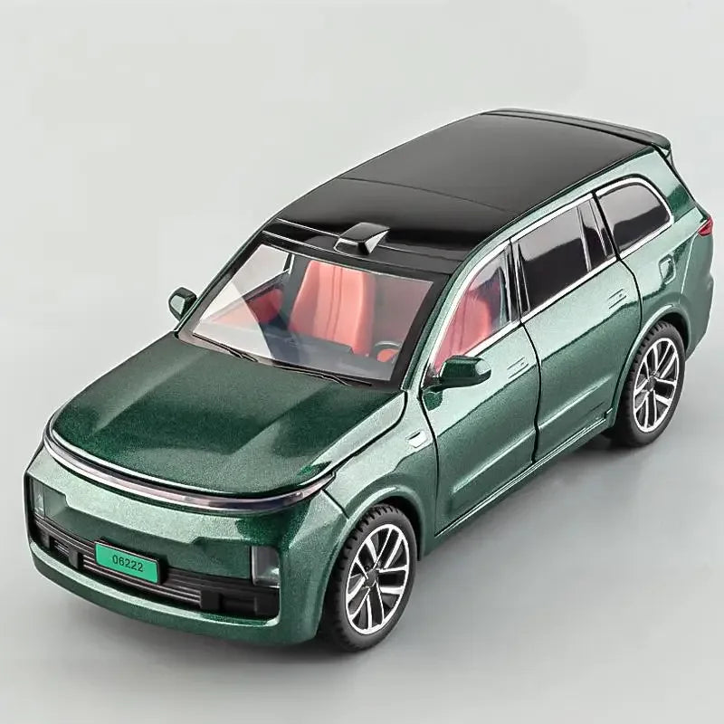 Diecast Model 1 24 L9 SUV New Energy With Sound Lights For Collectors - ToylandEU