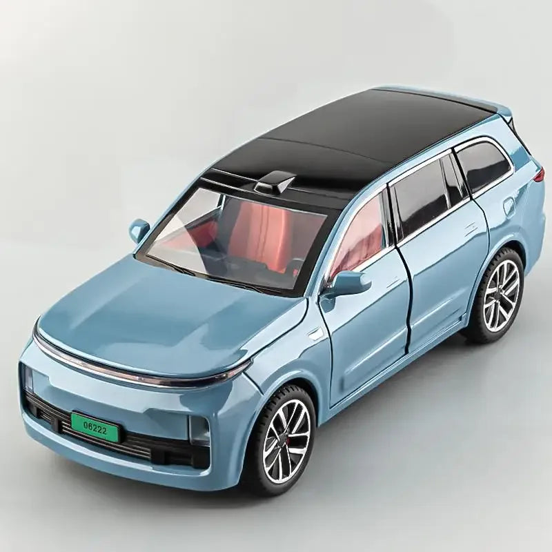 Diecast Model 1 24 L9 SUV New Energy With Sound Lights For Collectors - ToylandEU