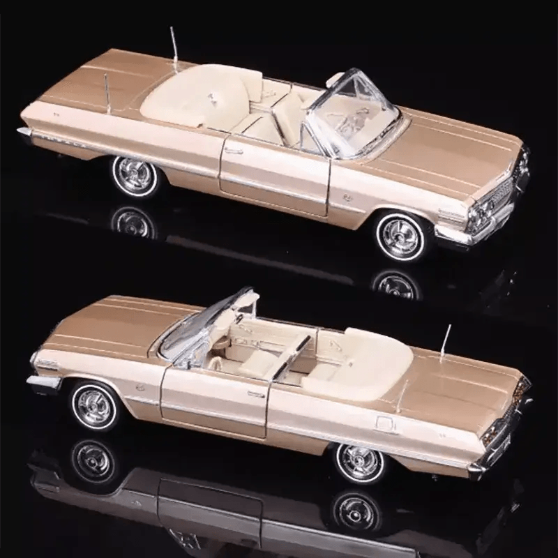  1963 Impala Roadster Diecast Model 1 24 Alloy Display -  ToylandEU™
