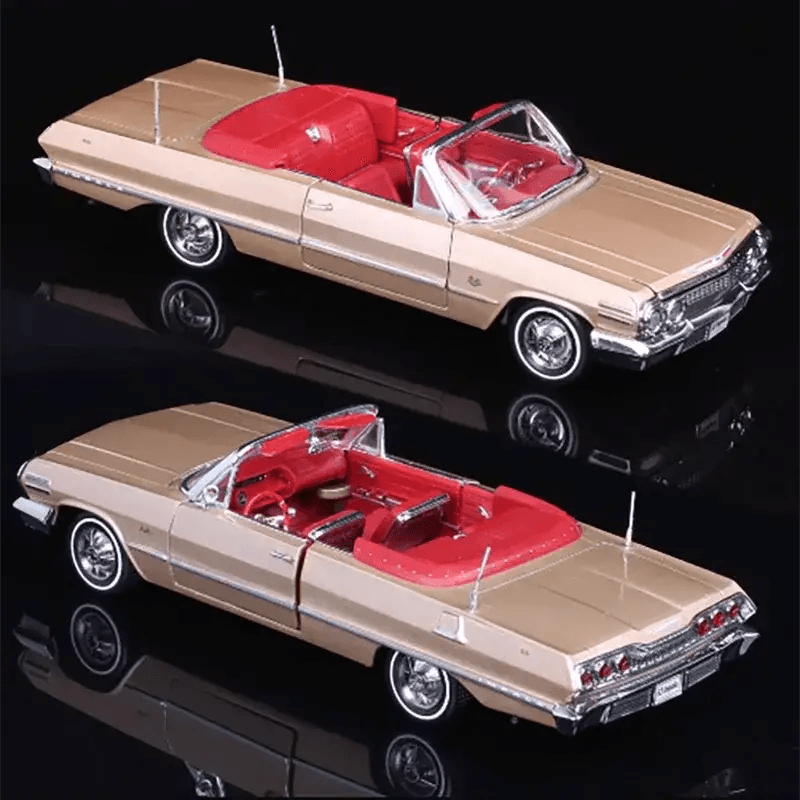  1963 Impala Roadster Diecast Model 1 24 Alloy Display -  ToylandEU™