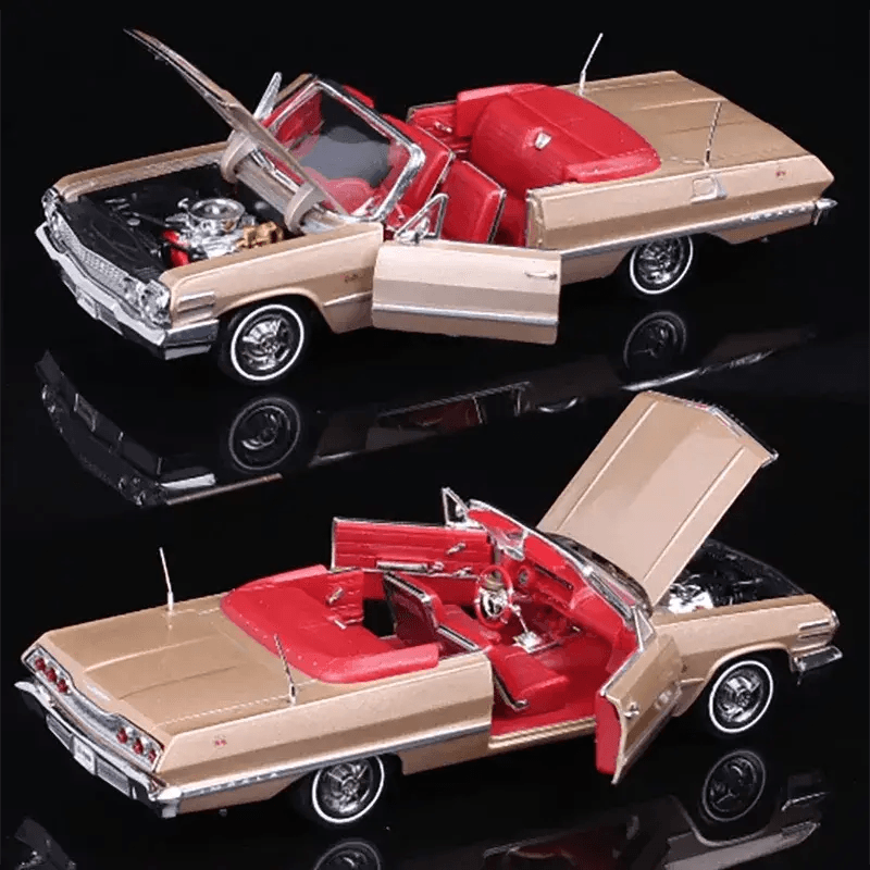 1963 Impala Roadster Diecast Model 1 24 Alloy Display -  ToylandEU™