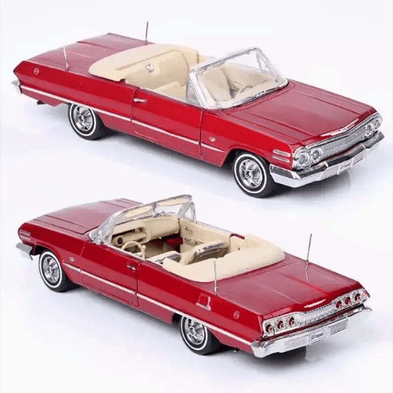  1963 Impala Roadster Diecast Model 1 24 Alloy Display -  ToylandEU™