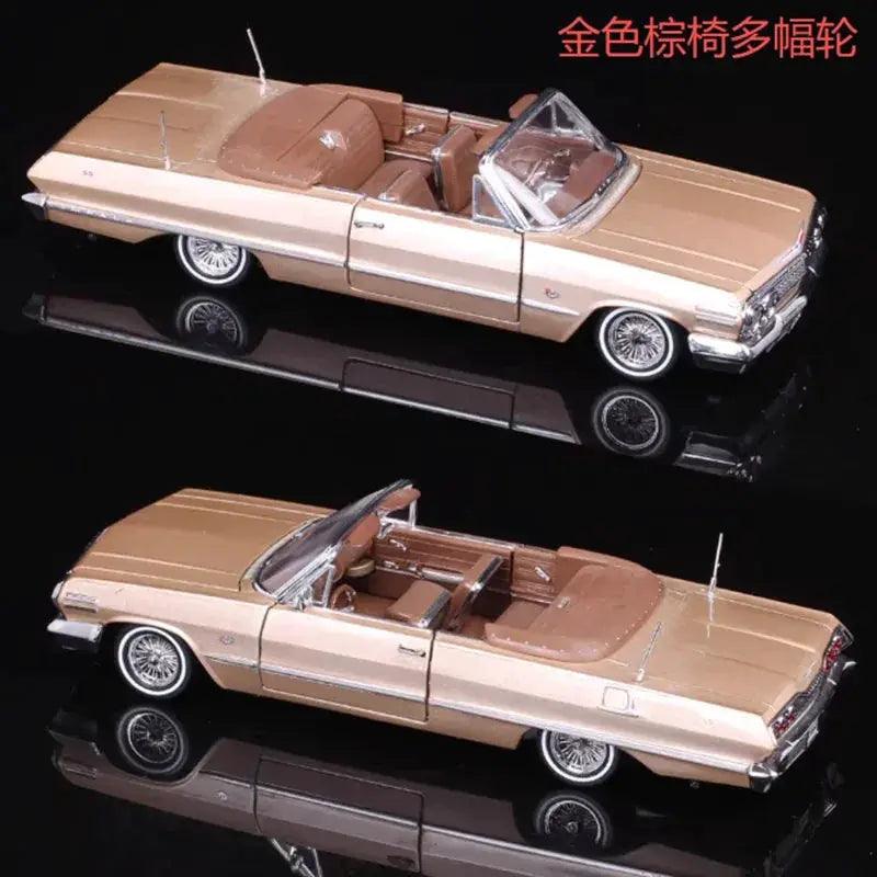  1963 Impala Roadster Diecast Model 1 24 Alloy Display -  ToylandEU™