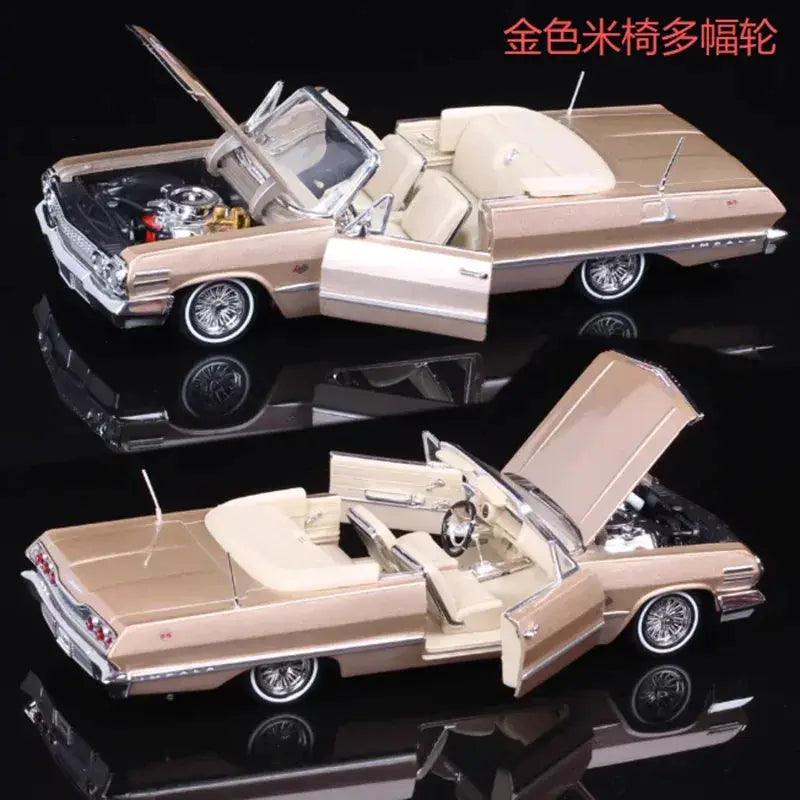  1963 Impala Roadster Diecast Model 1 24 Alloy Display -  ToylandEU™