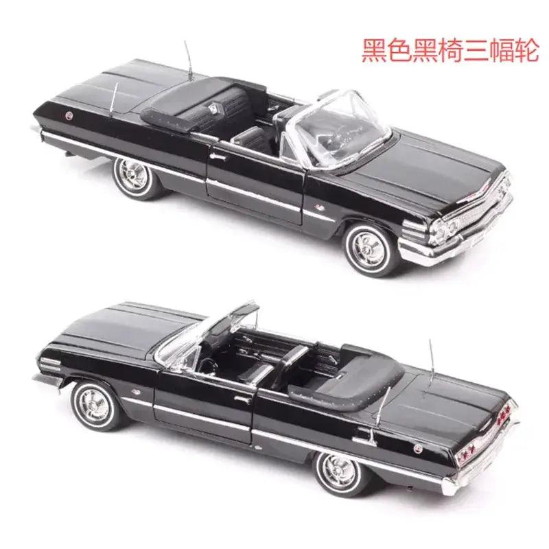 1963 Impala Roadster Diecast Model 1 24 Alloy Display -  ToylandEU™