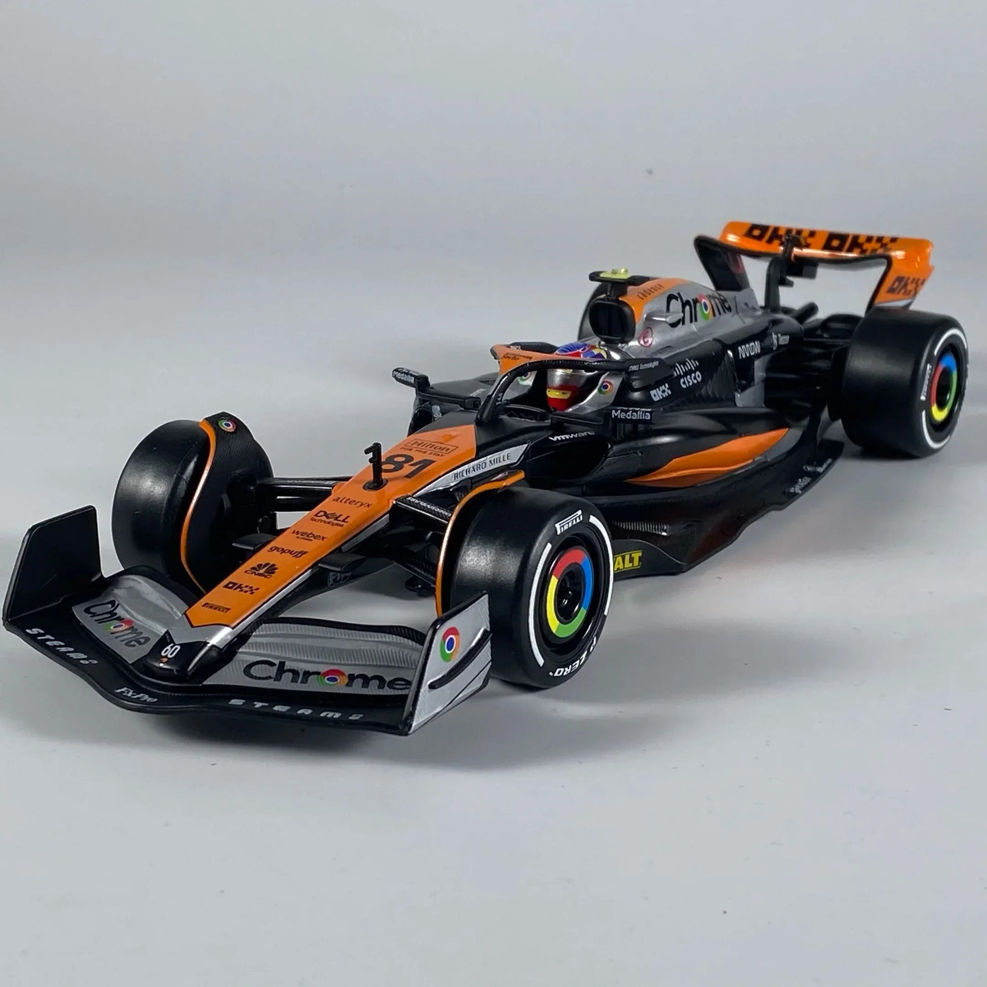 Diecast Model Car 1 24 Alloy McLaren MCL60 For Friends - ToylandEU