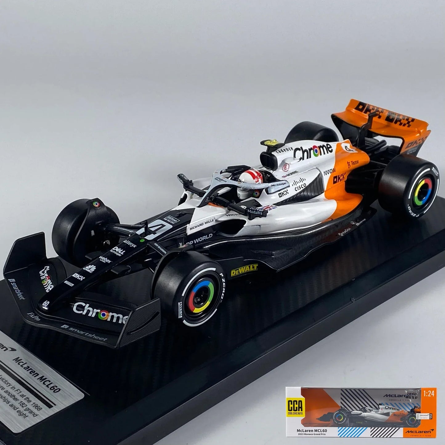 Diecast Model Car 1 24 Alloy McLaren MCL60 For Friends - ToylandEU