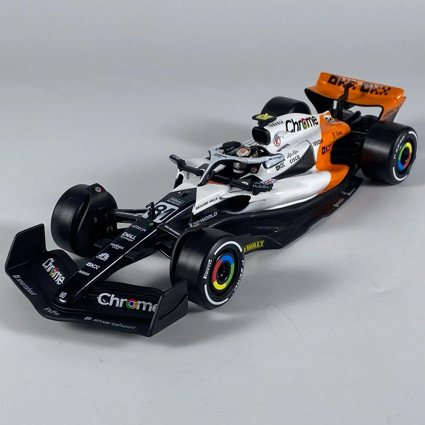 Diecast Model Car 1 24 Alloy McLaren MCL60 For Friends - ToylandEU