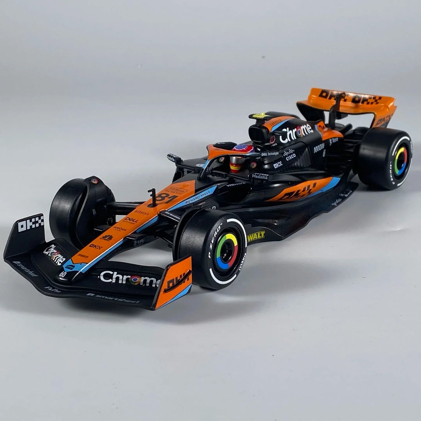 Diecast Model Car 1 24 Alloy McLaren MCL60 For Friends - ToylandEU