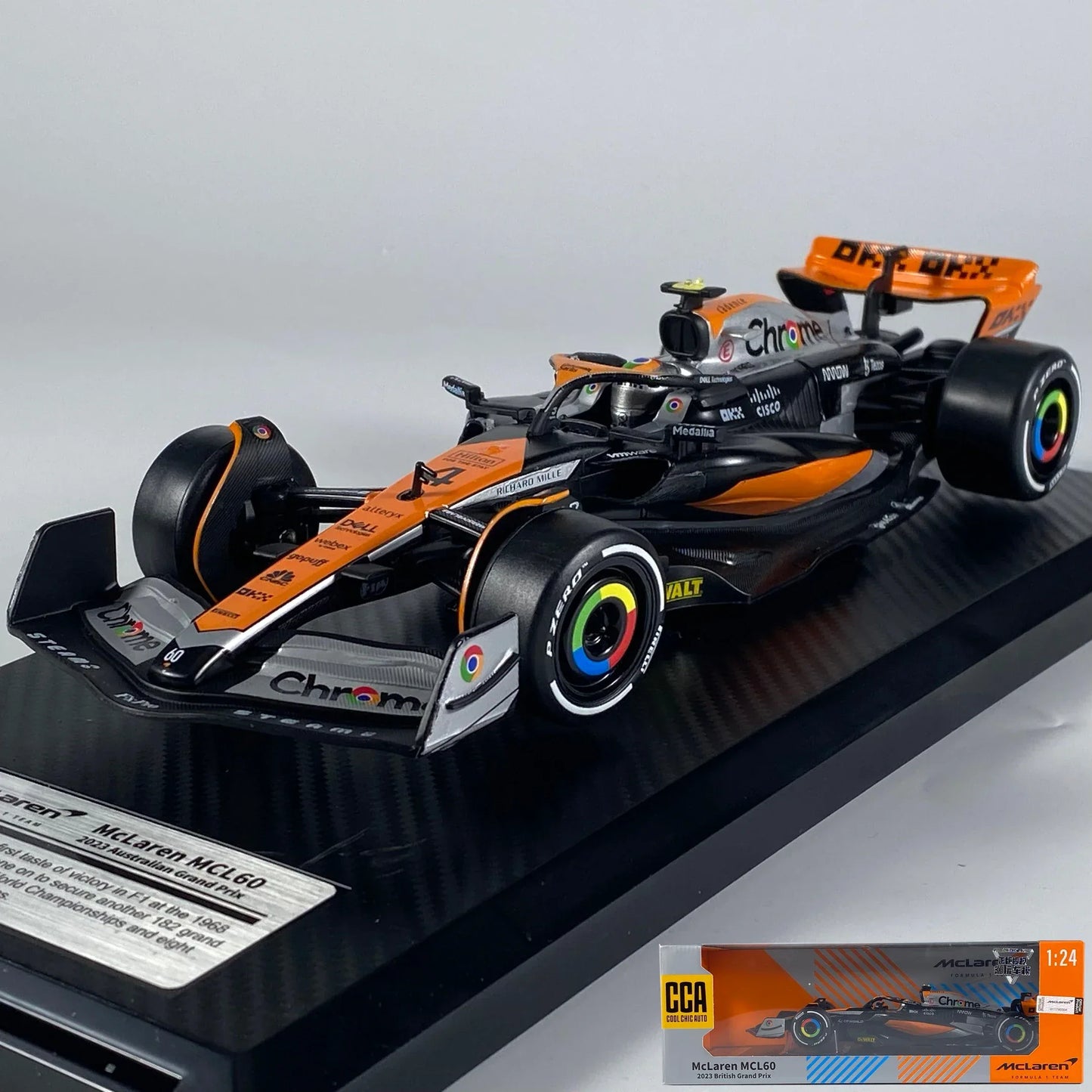 Diecast Model Car 1 24 Alloy McLaren MCL60 For Friends - ToylandEU