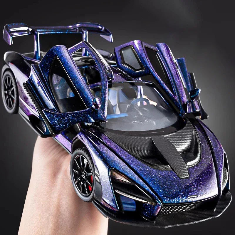 Diecast Model Car 1:24 Alloy McLaren Senna For Boys - ToylandEU