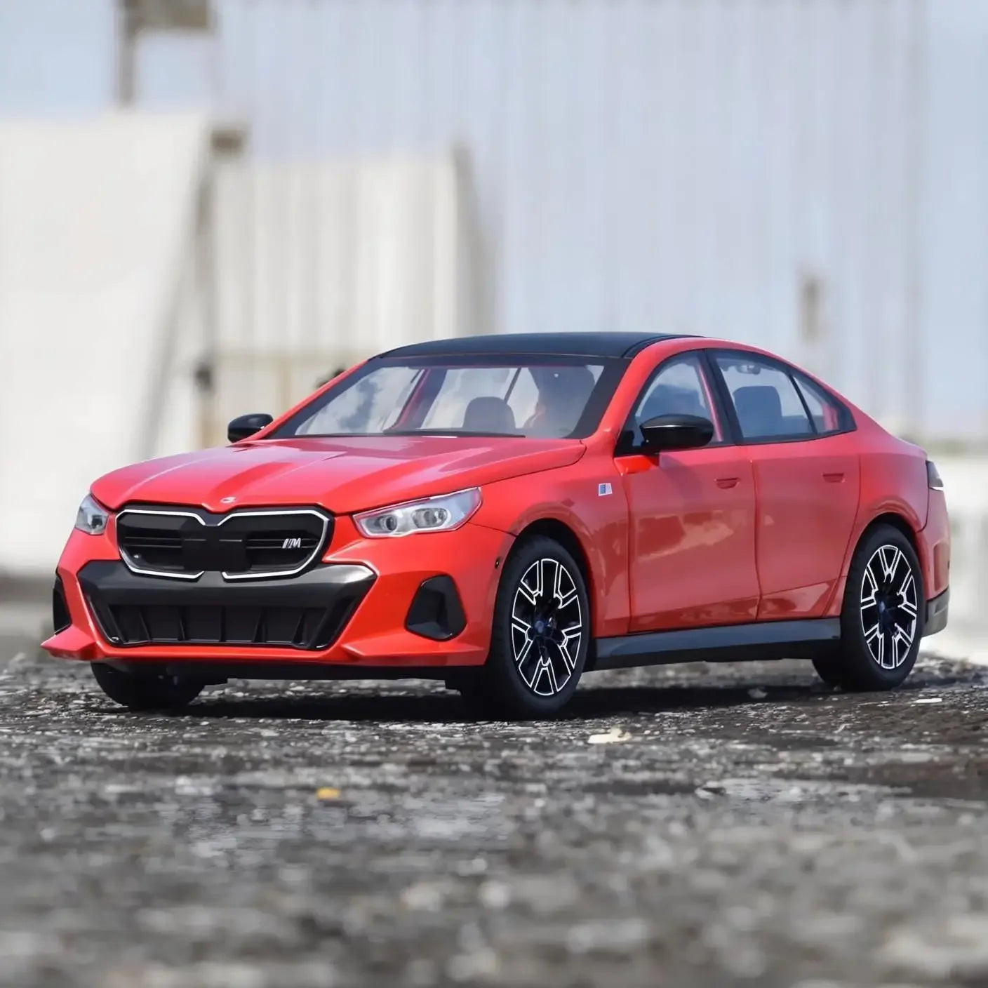 Diecast Model Car 1:24 BMW I5 M60 Xdrive With Sound Light for Collectors - ToylandEU