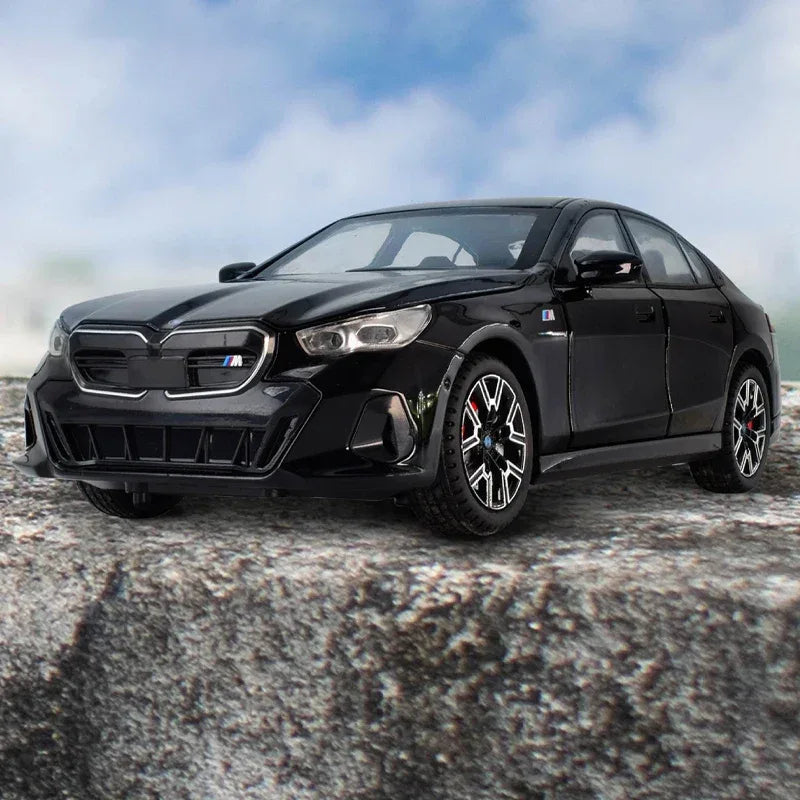 Diecast Model Car 1:24 BMW I5 M60 Xdrive With Sound Light for Collectors - ToylandEU
