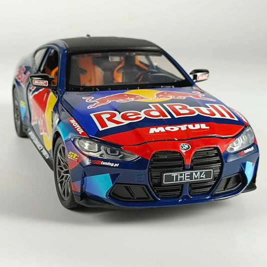 Diecast Model Car 1:24 BMW M4 G82 DTM with Sound Light for Collectors - ToylandEU