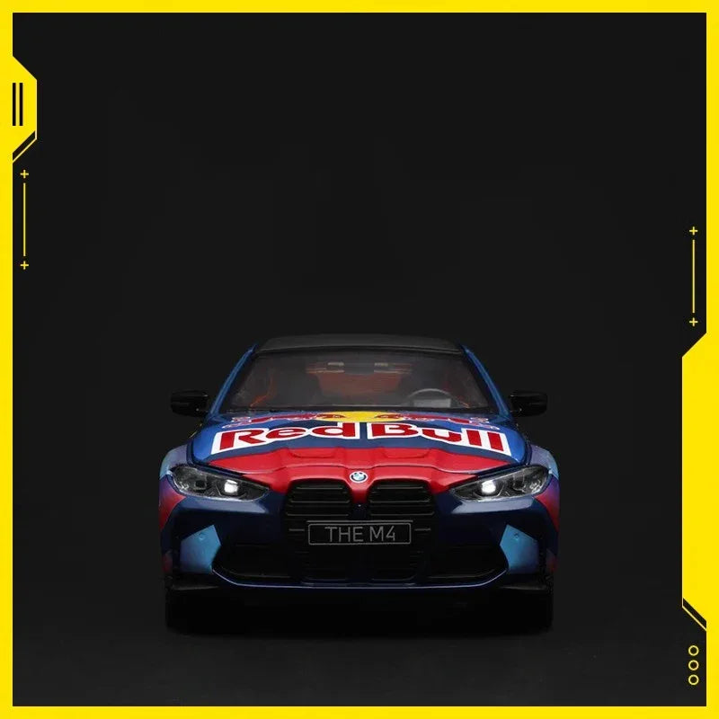 Diecast Model Car 1:24 BMW M4 G82 DTM with Sound Light for Collectors - ToylandEU
