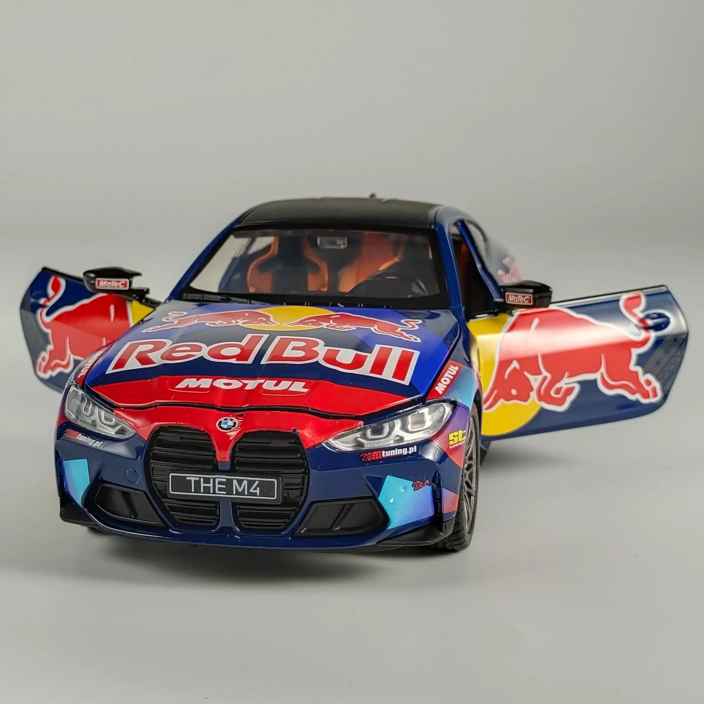 Diecast Model Car 1:24 BMW M4 G82 DTM with Sound Light for Collectors - ToylandEU