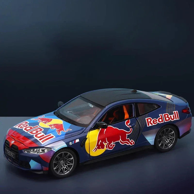 Diecast Model Car 1:24 BMW M4 G82 DTM with Sound Light for Collectors - ToylandEU